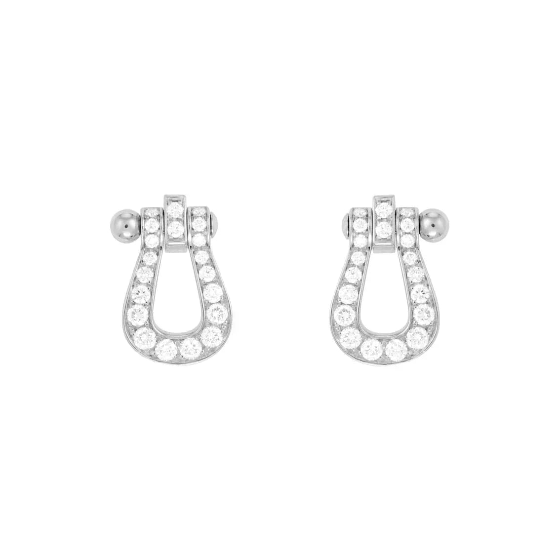 [Psychic Jewelrys]FORCE 10 FULL DIAMOND STUD EARRINGS MINI MODEL