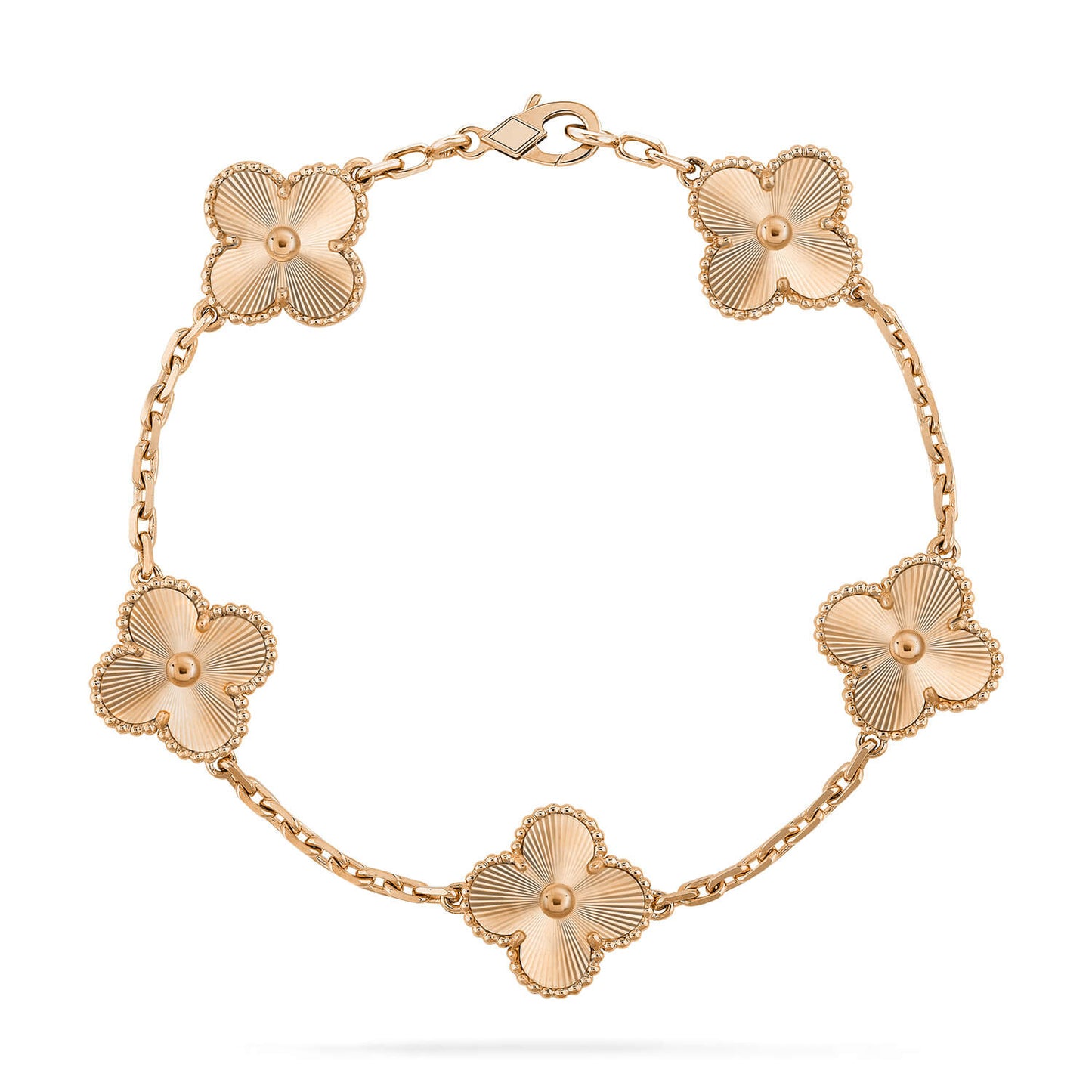[Psychic Jewelrys]CLOVER 5 FLOWERS LASER BRACELET