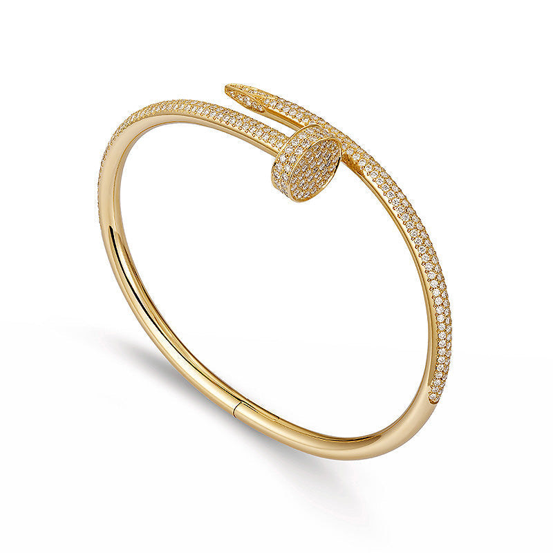 [Psychic Jewelrys]JUSTE BRACELET 3.5MM ALL DIAMONDS