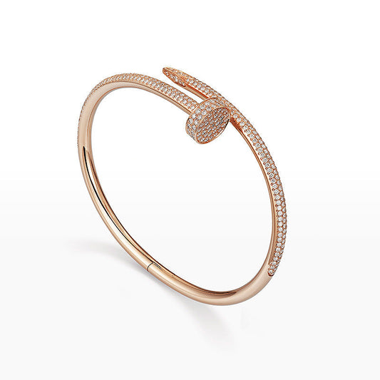 [Psychic Jewelrys]JUSTE BRACELET 3.5MM ALL DIAMONDS