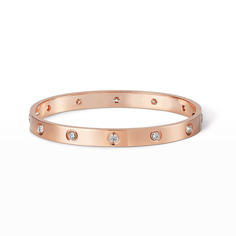 [Psychic Jewelrys]LOVE BRACELET 6.1MM 10 DIAMONDS