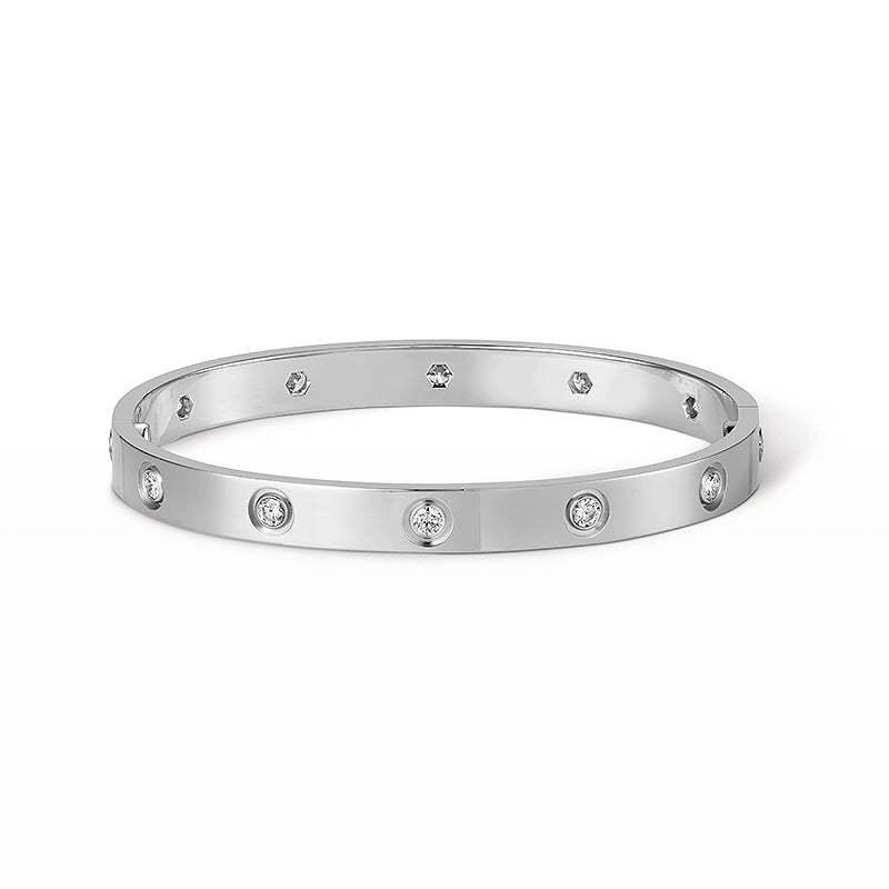 [Psychic Jewelrys]LOVE BRACELET 6.1MM 10 DIAMONDS