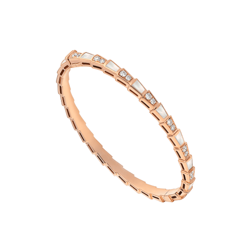[Psychic Jewelrys]SERPENTI BRACELET PINK GOLD MOP DIAMOND