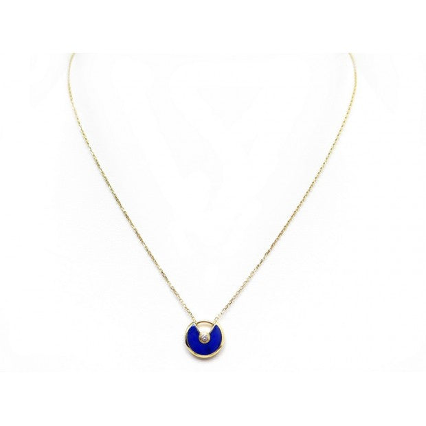 [Psychic Jewelrys]AMULETTE ROSE GOLD AGATE NECKLACE