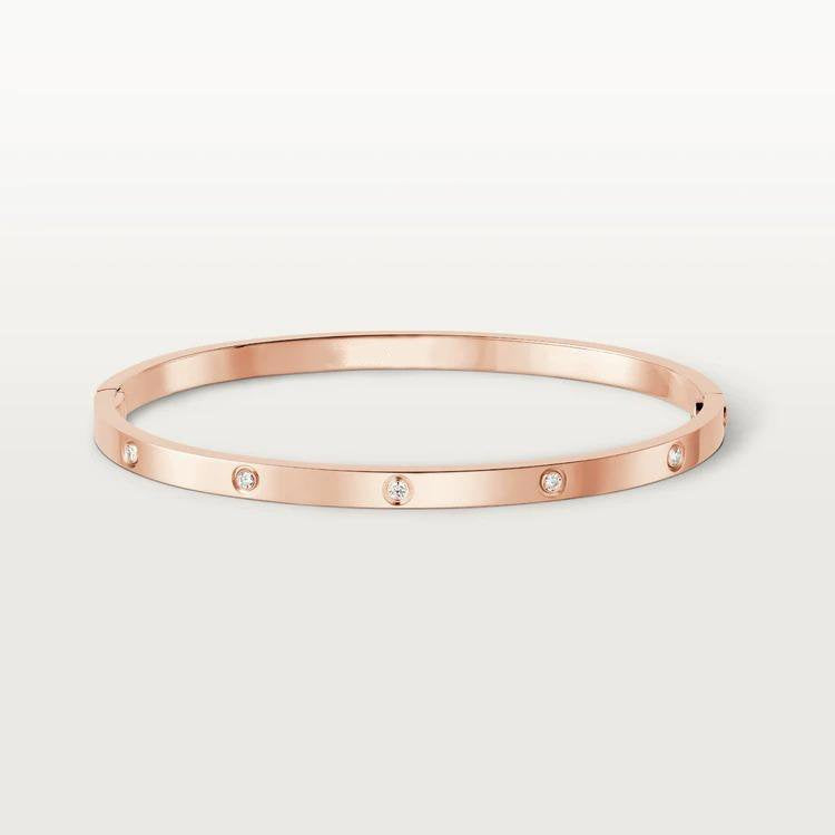 [Psychic Jewelrys]LOVE BRACELET 3.65MM 10 DIAMONDS