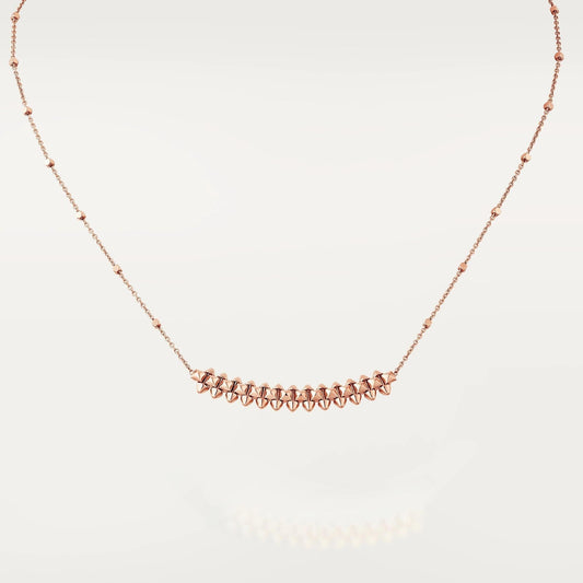 [Psychic Jewelrys]CLASH PINK GOLD NECKLACE