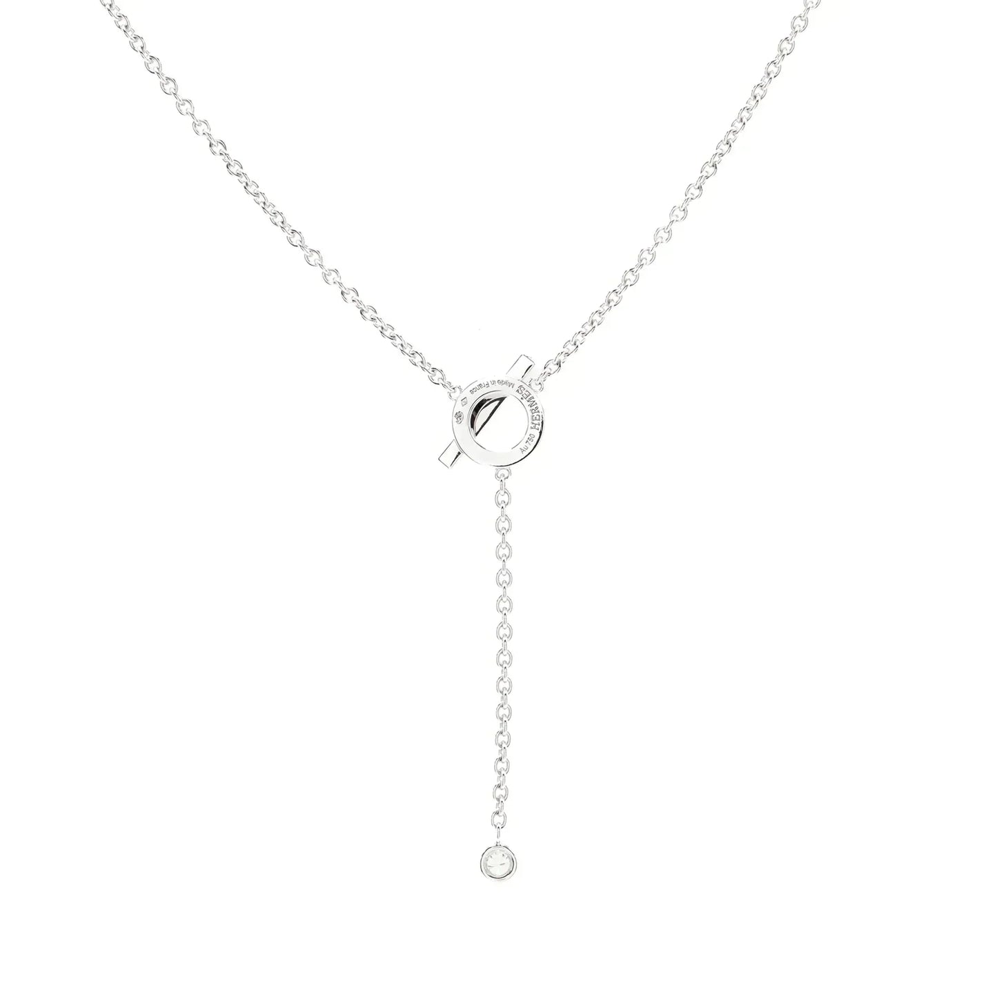 [Psychic Jewelrys]FINESSE SILVER DIAMOND NECKLACE