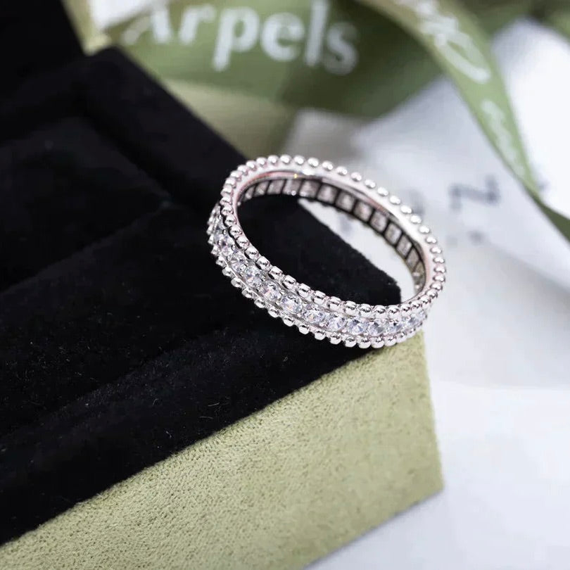 [Psychic Jewelrys]PERLEE DIAMOND SILVER RING