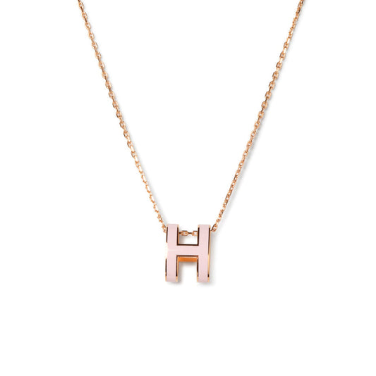 [Psychic Jewelrys]POP H PEDANT PINK GOLD