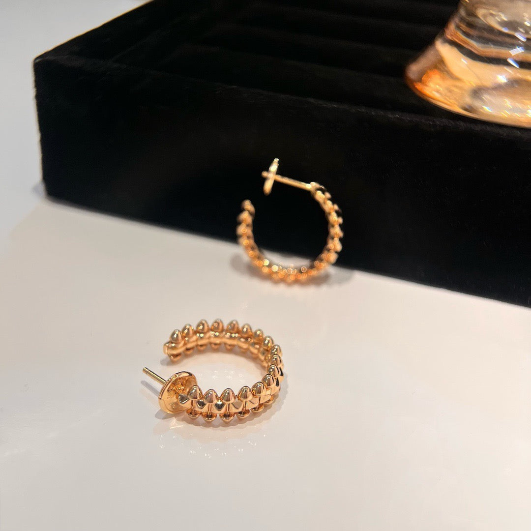 [Psychic Jewelrys]CLASH SMALL HOOP EARRINGS