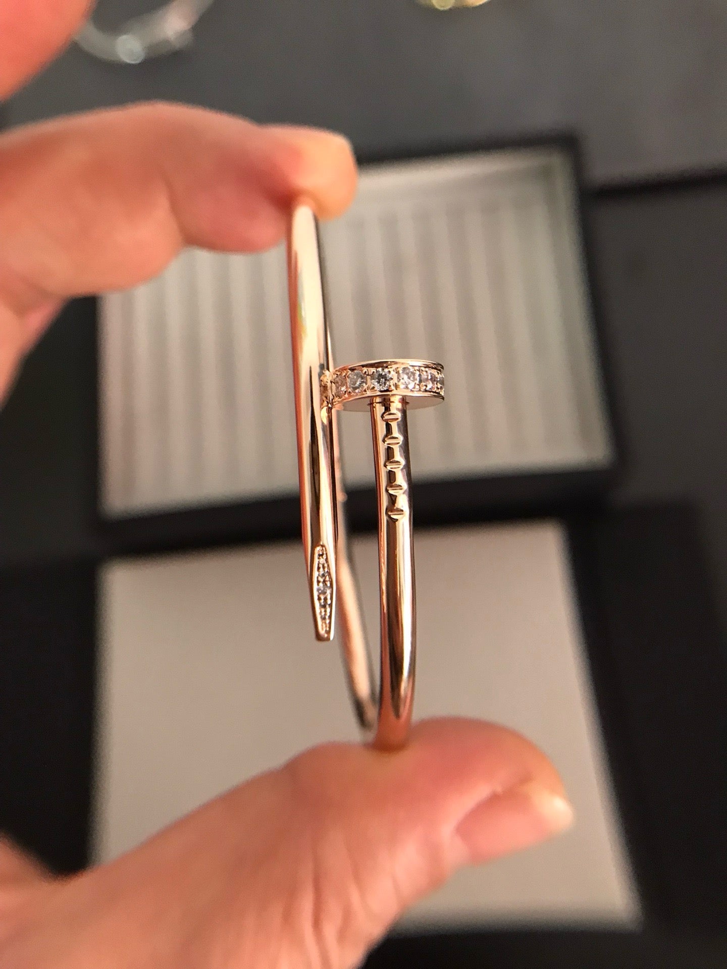 [Psychic Jewelrys]JUSTE BRACELET 3.5MM DIAMONDS