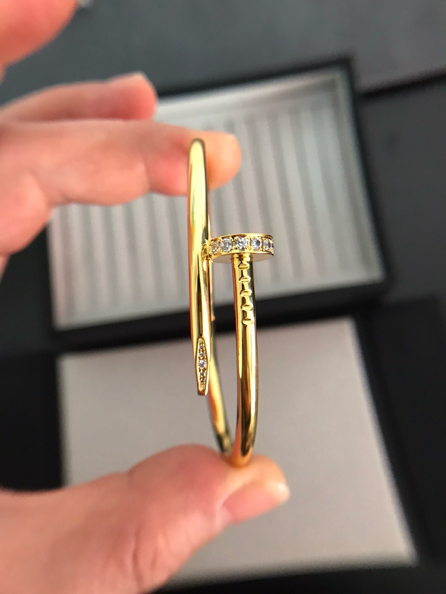 [Psychic Jewelrys]JUSTE BRACELET 3.5MM DIAMONDS