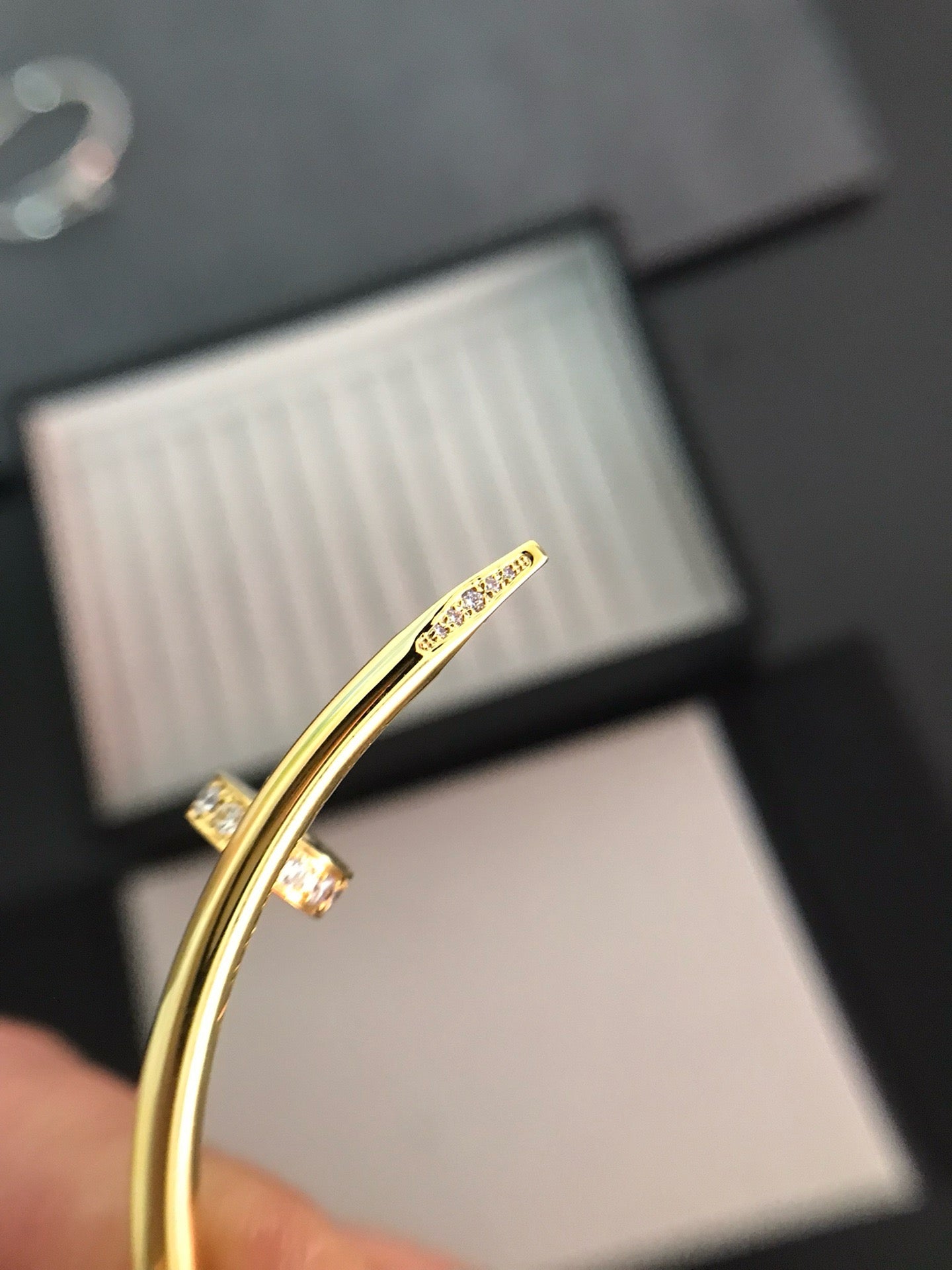 [Psychic Jewelrys]JUSTE BRACELET 3.5MM DIAMONDS