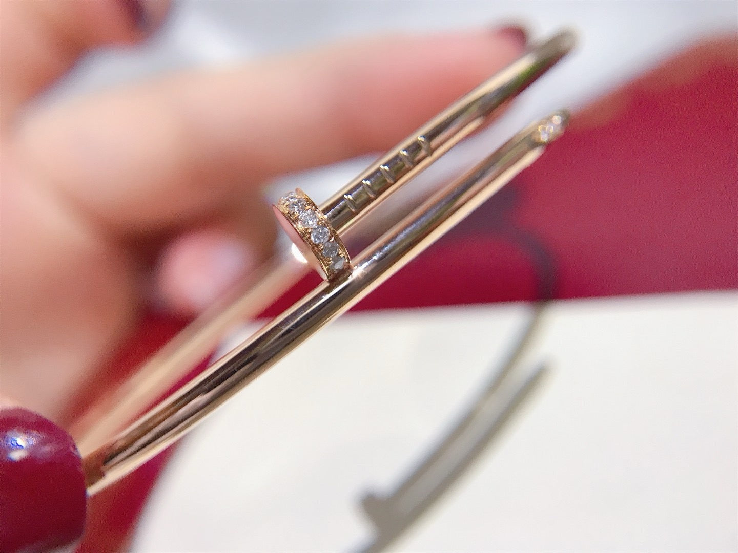 [Psychic Jewelrys]JUSTE BRACELET 2.5MM DIAMONDS