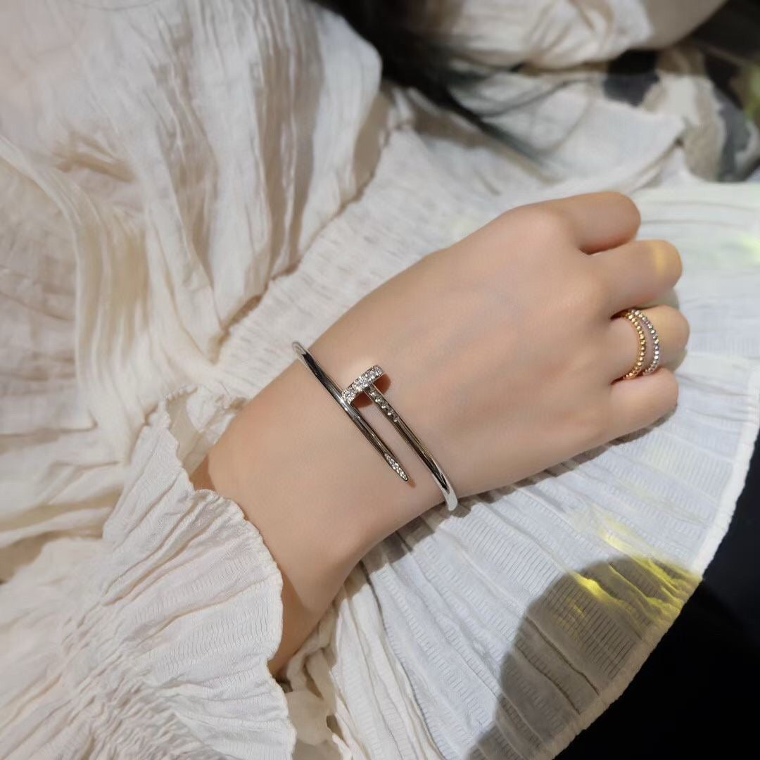 [Psychic Jewelrys]JUSTE BRACELET 3.5MM DIAMONDS