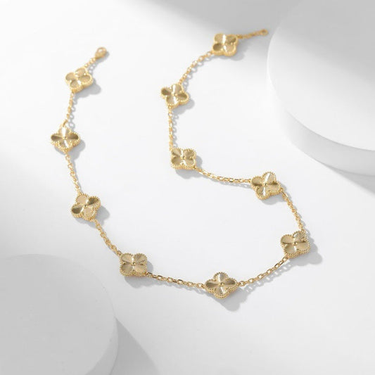 [Psychic Jewelrys]CLOVERS THE 10-MOTIFS LASER NECKLACE