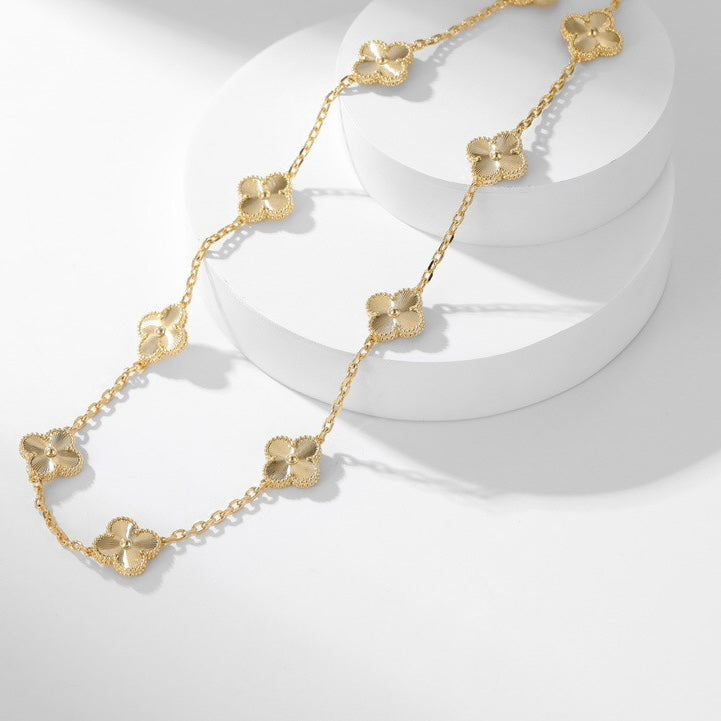 [Psychic Jewelrys]CLOVERS THE 10-MOTIFS LASER NECKLACE