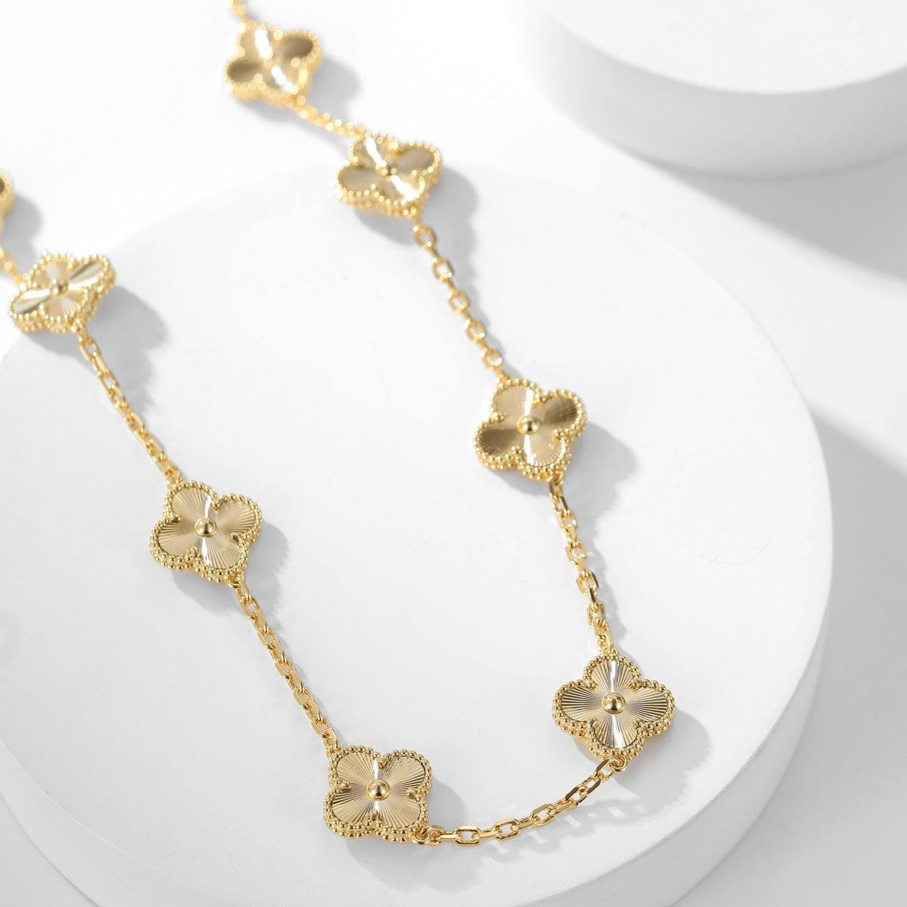 [Psychic Jewelrys]CLOVERS THE 10-MOTIFS LASER NECKLACE
