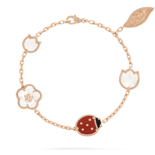 [Psychic Jewelrys]LUCKY SPRING 5 MOTIF BRACELET