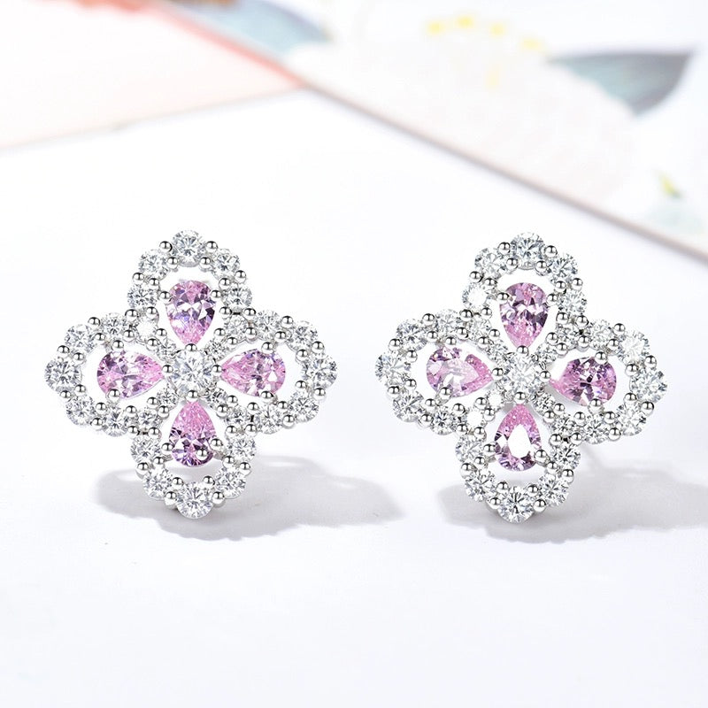 [Psychic Jewelrys]LOOP EARRINGS FULL MOTIF DIAMOND 16MM