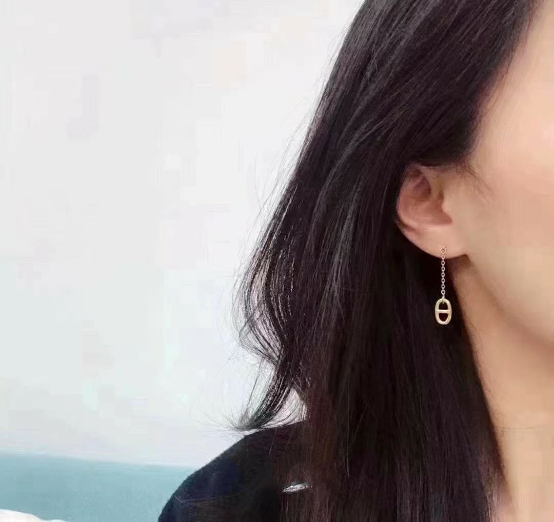 [Psychic Jewelrys]CHAINE TASSEL EARRINGS