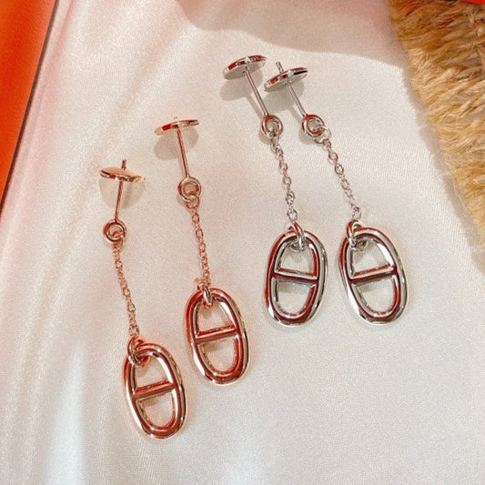 [Psychic Jewelrys]CHAINE TASSEL EARRINGS