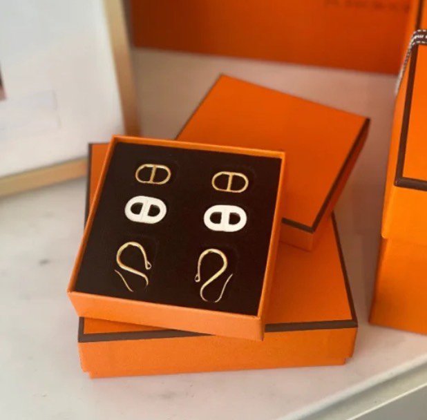 [Psychic Jewelrys]HM O'MAILLON GOLD EARRINGS