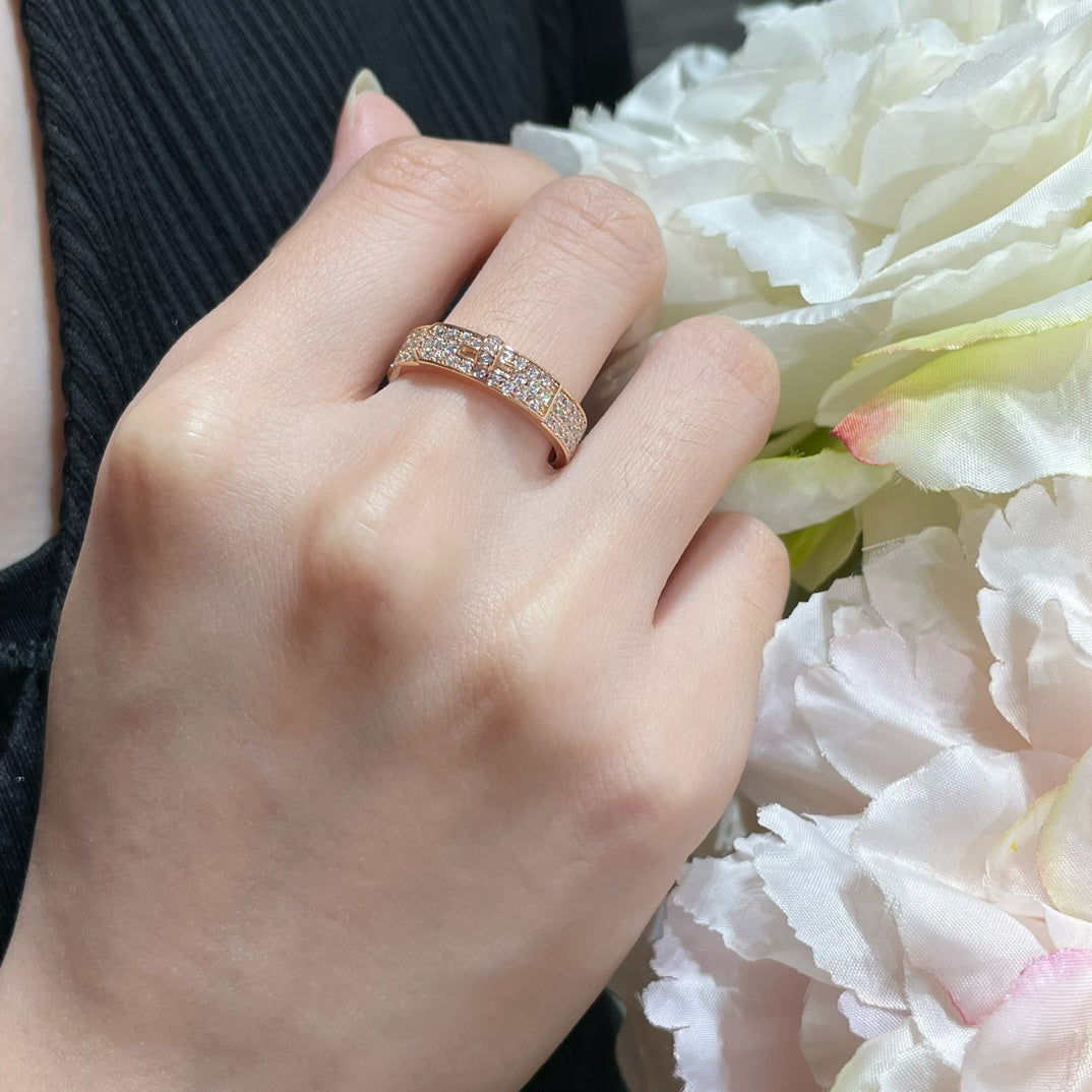 [Psychic Jewelrys]KELLY PINK GOLD DIAMOND RING