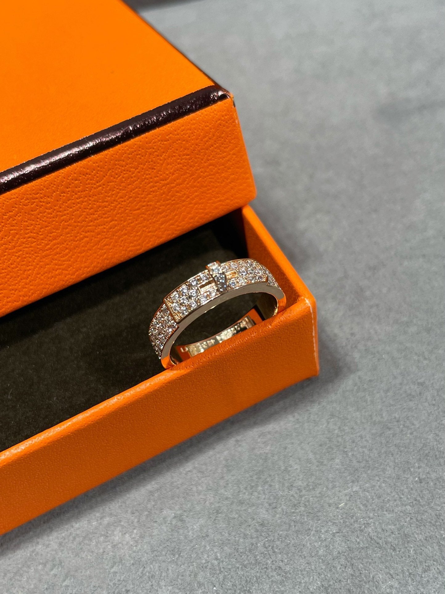[Psychic Jewelrys]KELLY PINK GOLD DIAMOND RING
