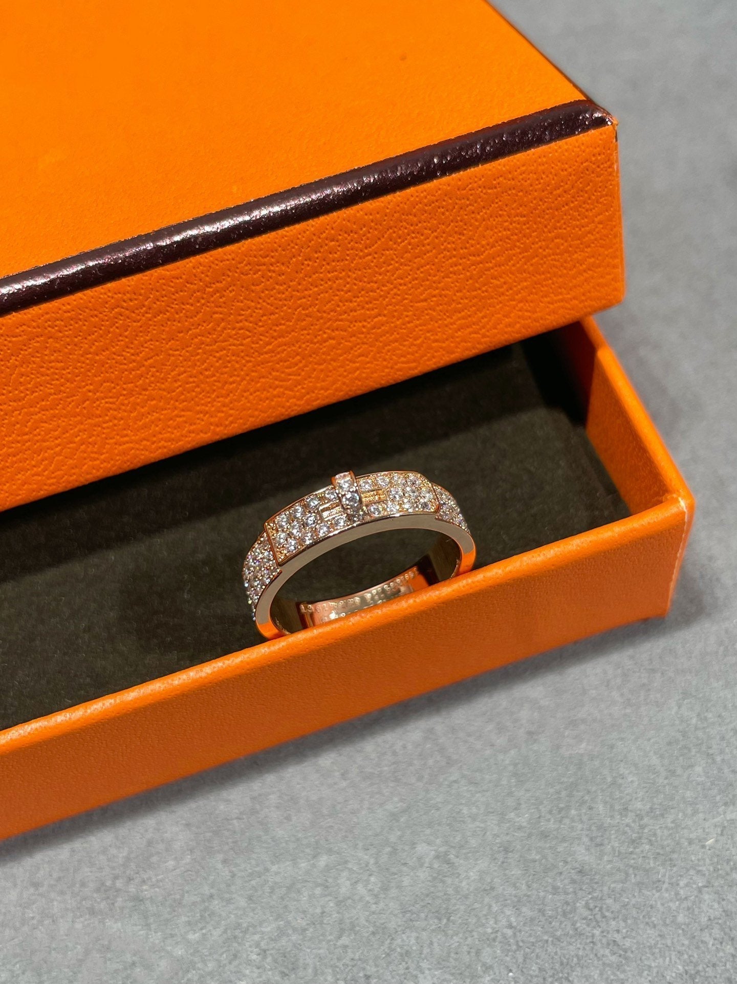 [Psychic Jewelrys]KELLY PINK GOLD DIAMOND RING