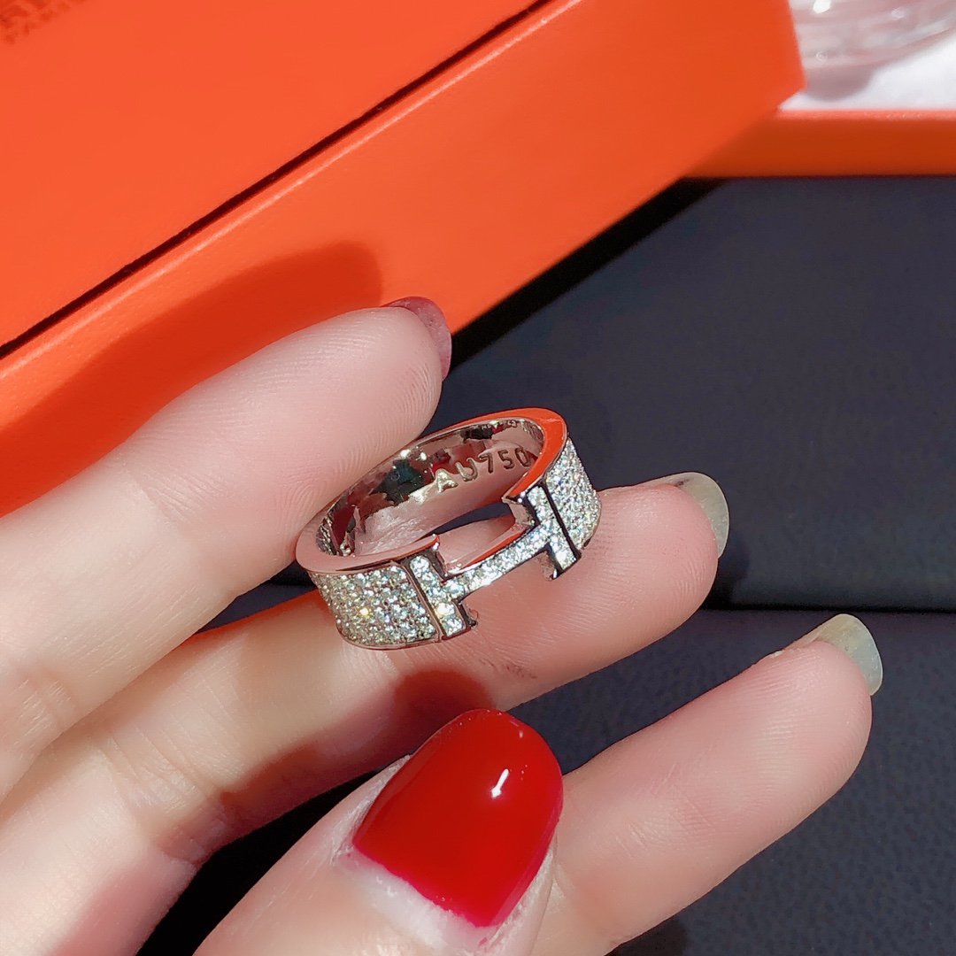 [Psychic Jewelrys]H RING FULL DIAMOND
