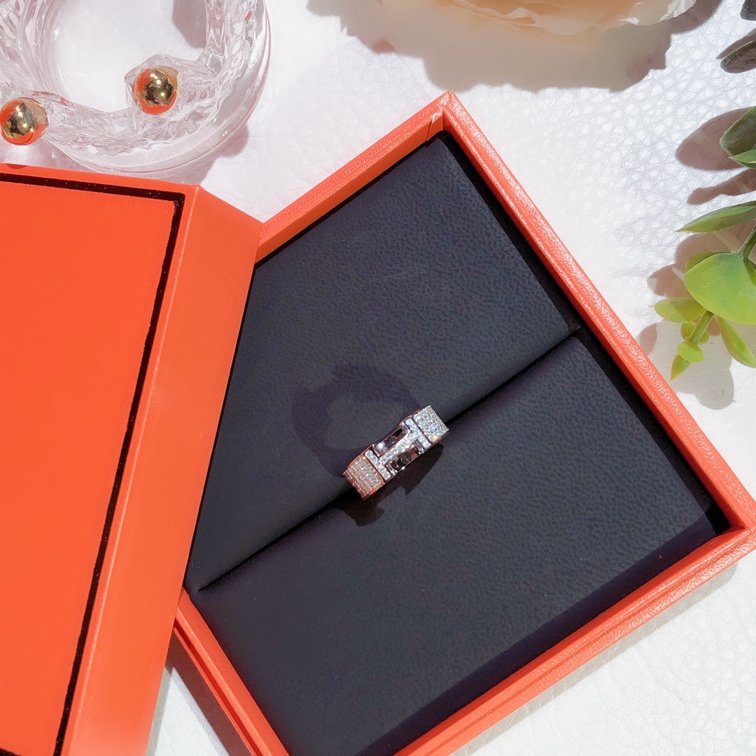 [Psychic Jewelrys]H RING FULL DIAMOND