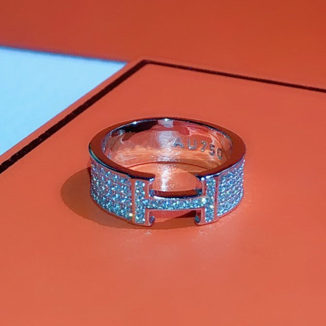 [Psychic Jewelrys]H RING FULL DIAMOND