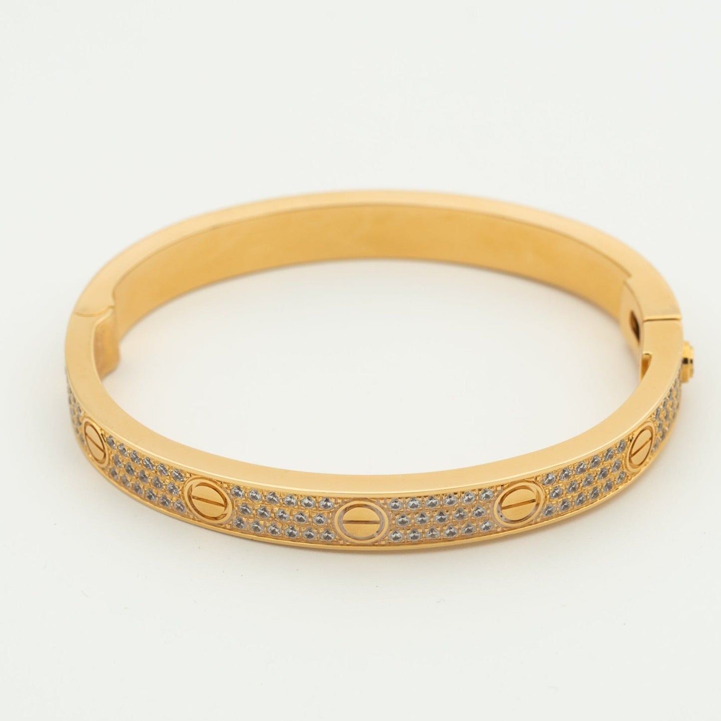 [Psychic Jewelrys]LOVE BRACELET 6.1MM DIAMOND-PAVED