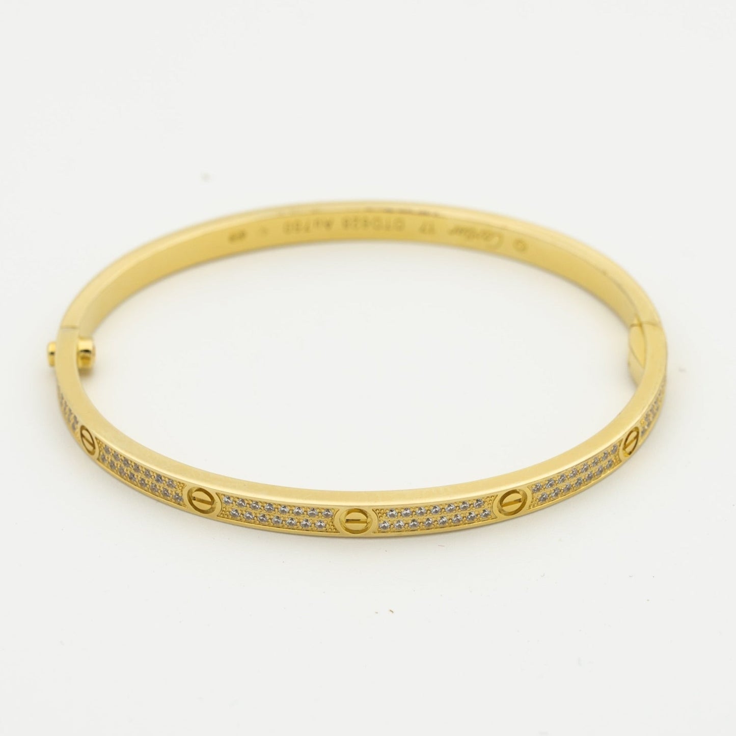 [Psychic Jewelrys]LOVE BRACELET 3.65MM DIAMOND-PAVED