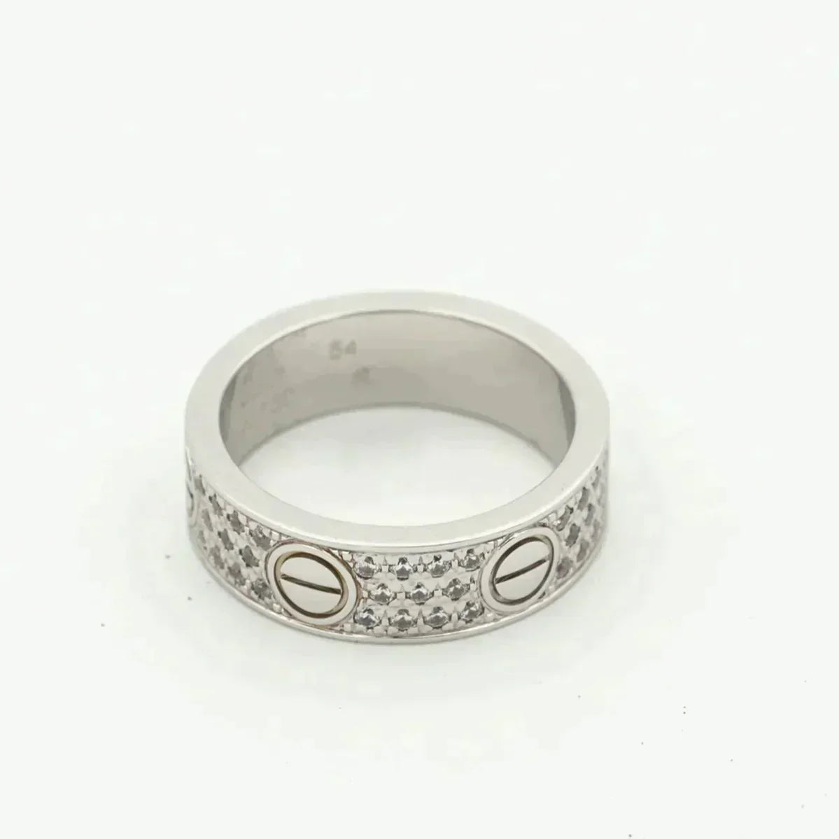 [Psychic Jewelrys]LOVE RING 5.5MM DIAMONDS PAVED