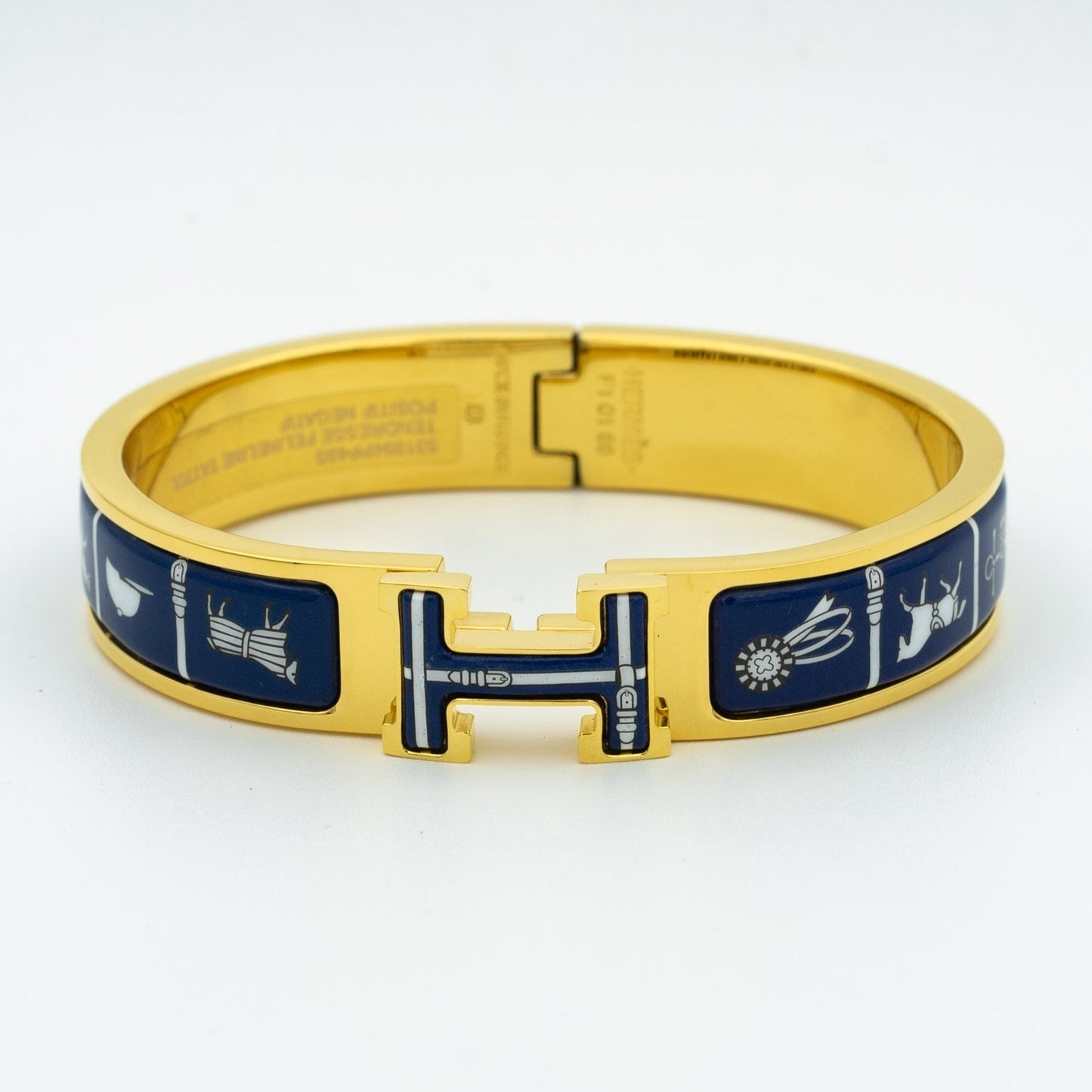 [Psychic Jewelrys]H BRACELET BLUE CERAMIC