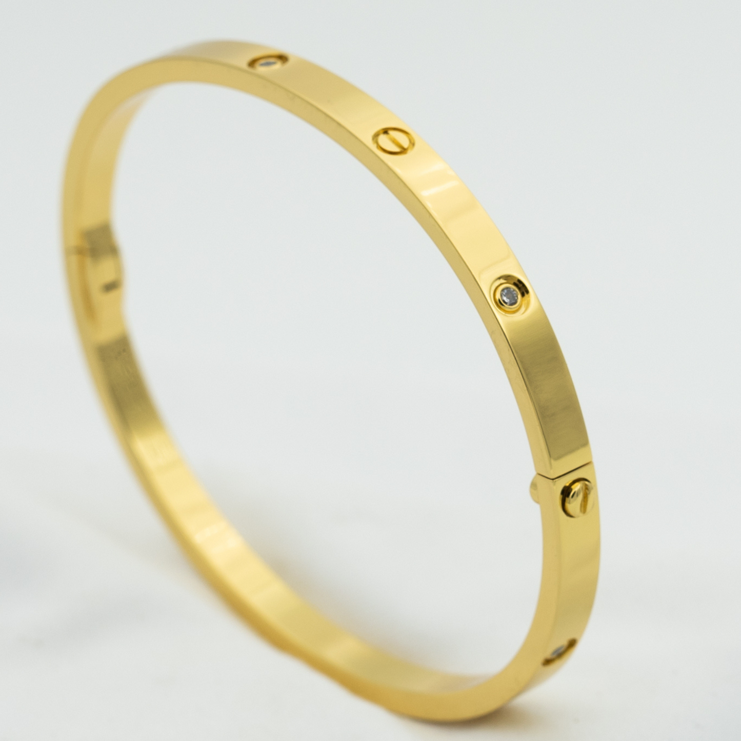 [Psychic Jewelrys]LOVE BRACELET 3.65MM 6 DIAMONDS