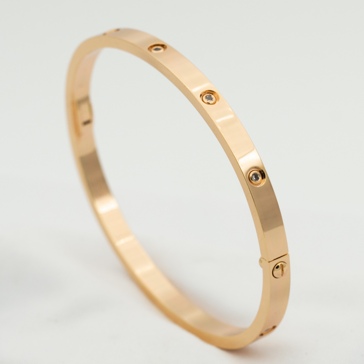 [Psychic Jewelrys]LOVE BRACELET 3.65MM 10 DIAMONDS
