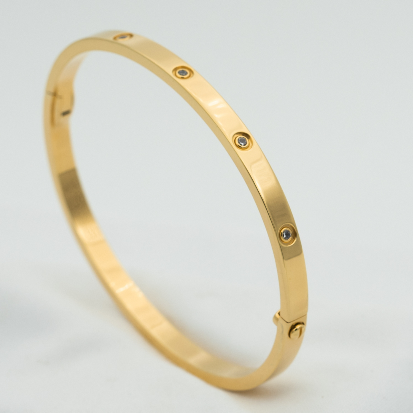 [Psychic Jewelrys]LOVE BRACELET 3.65MM 10 DIAMONDS