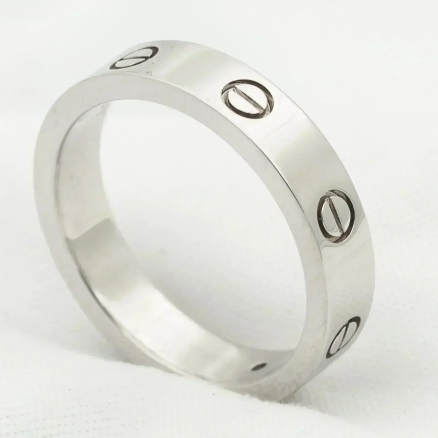 [Psychic Jewelrys]LOVE RING 4MM 1 DIAMOND SILVER