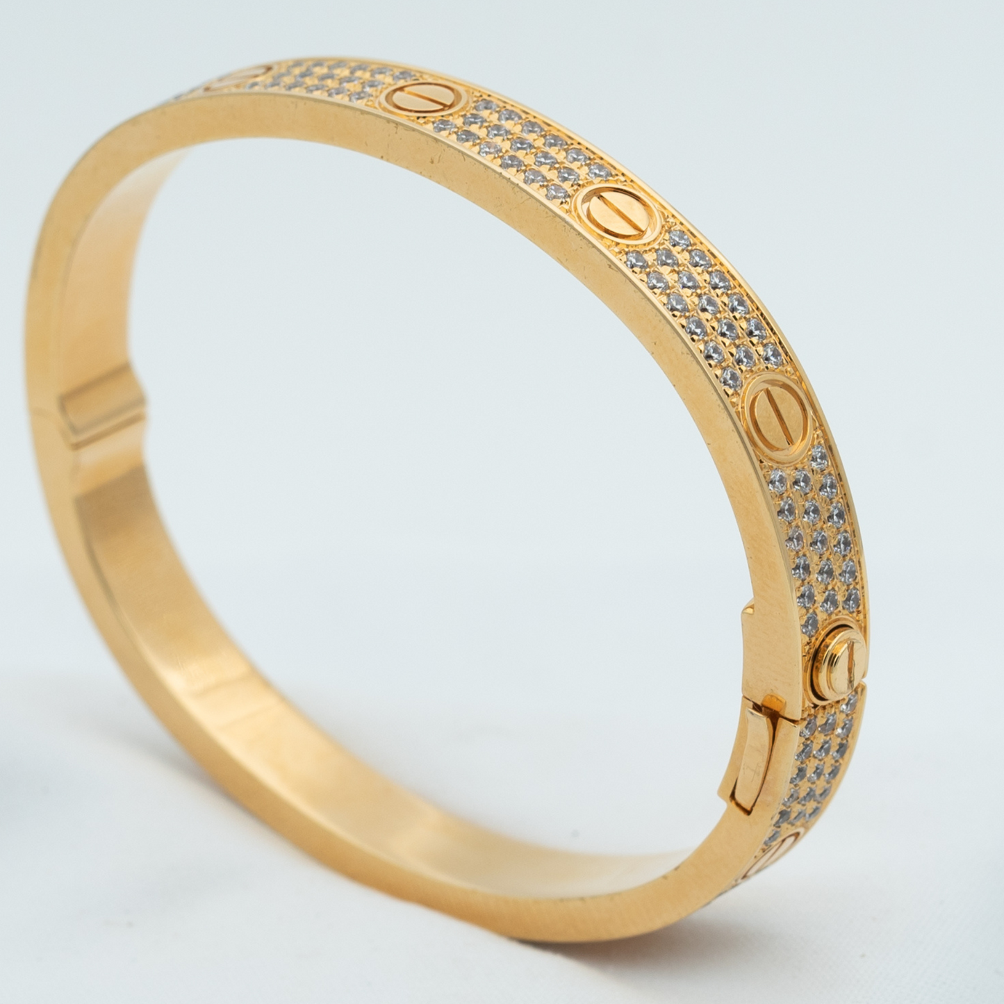 [Psychic Jewelrys]LOVE BRACELET 6.1MM DIAMOND-PAVED