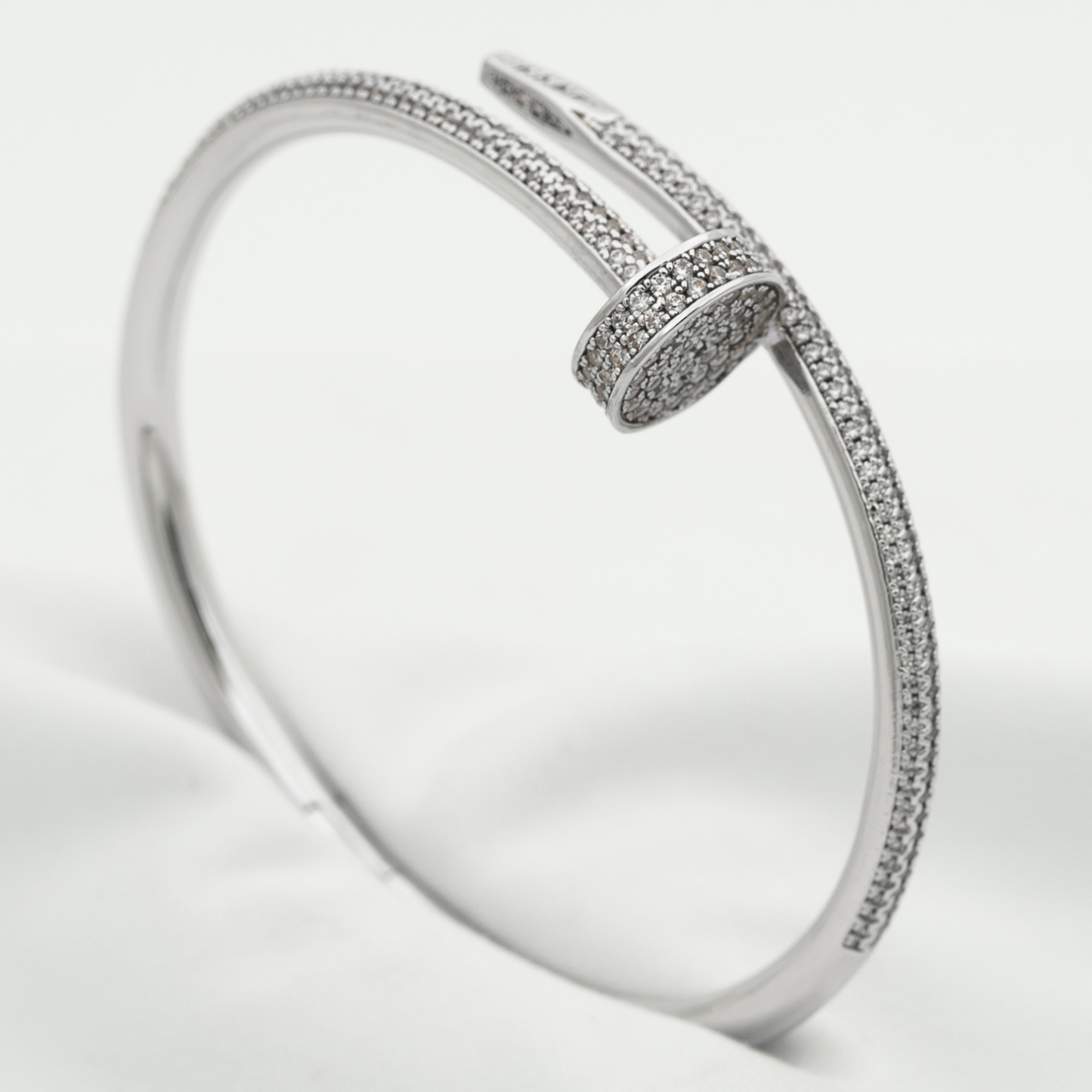 [Psychic Jewelrys]JUSTE BRACELET 3.5MM ALL DIAMONDS
