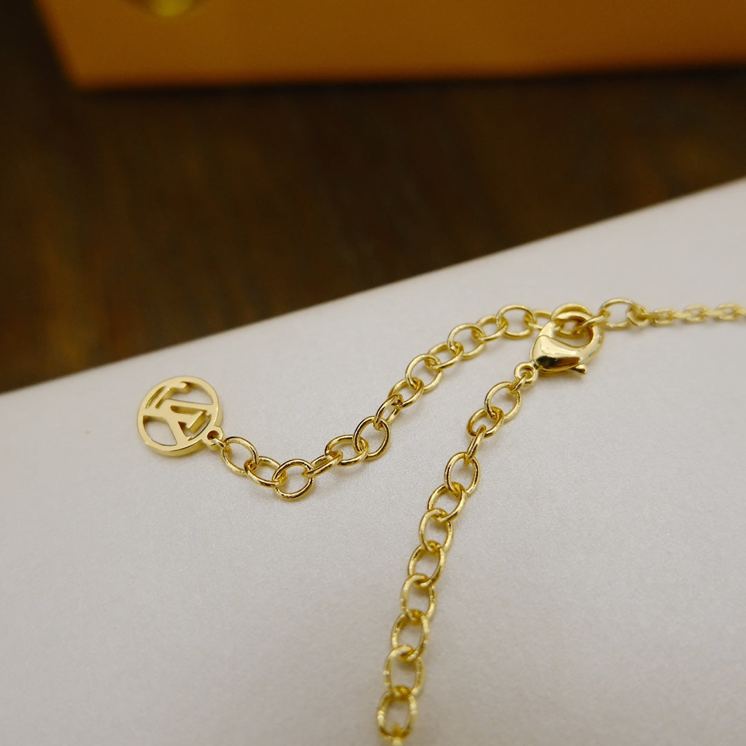 [Psychic Jewelrys]BLOOMING SUPPLE NECKLACE BRASS