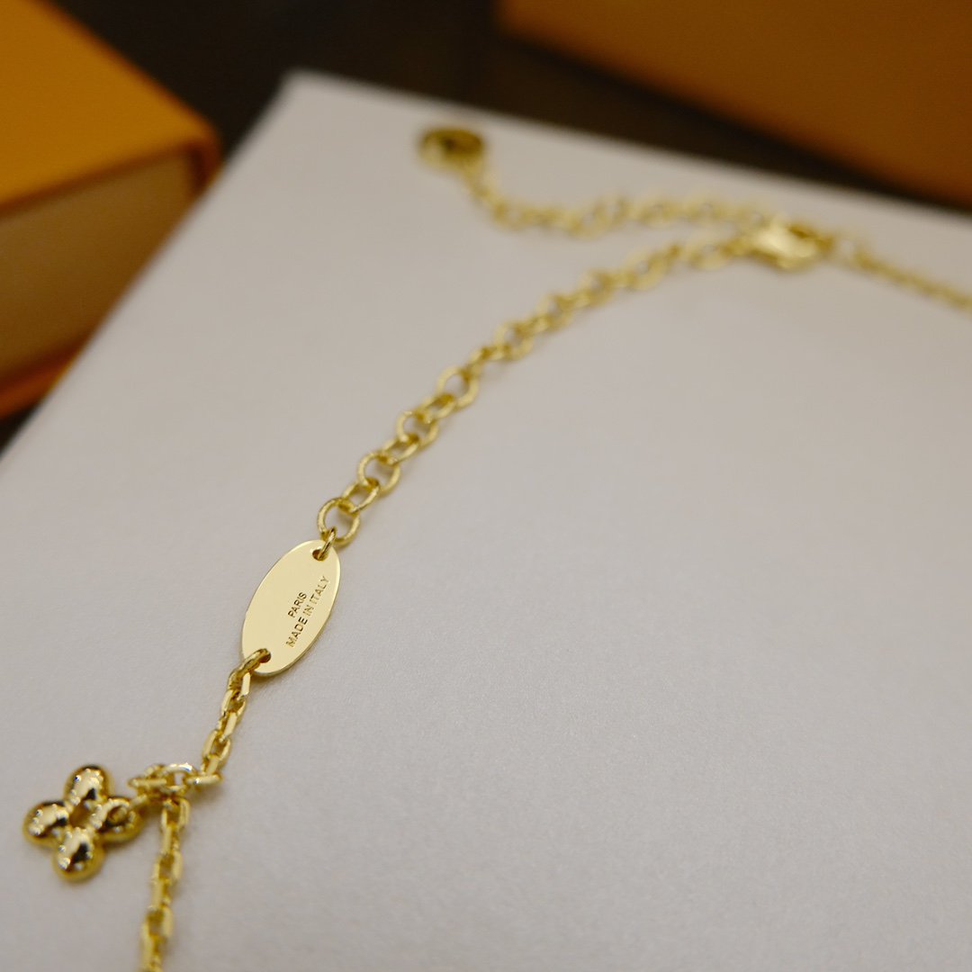 [Psychic Jewelrys]BLOOMING SUPPLE NECKLACE BRASS