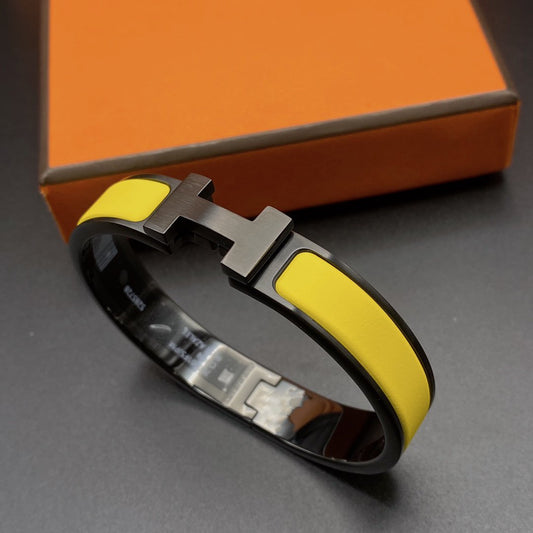 [Psychic Jewelrys]CLIC HM SO BLACK YELLOW BRACELET