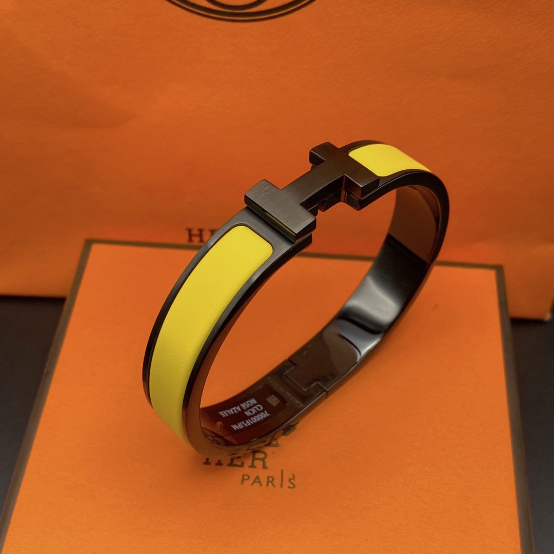 [Psychic Jewelrys]CLIC HM SO BLACK YELLOW BRACELET