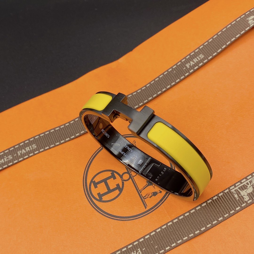 [Psychic Jewelrys]CLIC HM SO BLACK YELLOW BRACELET