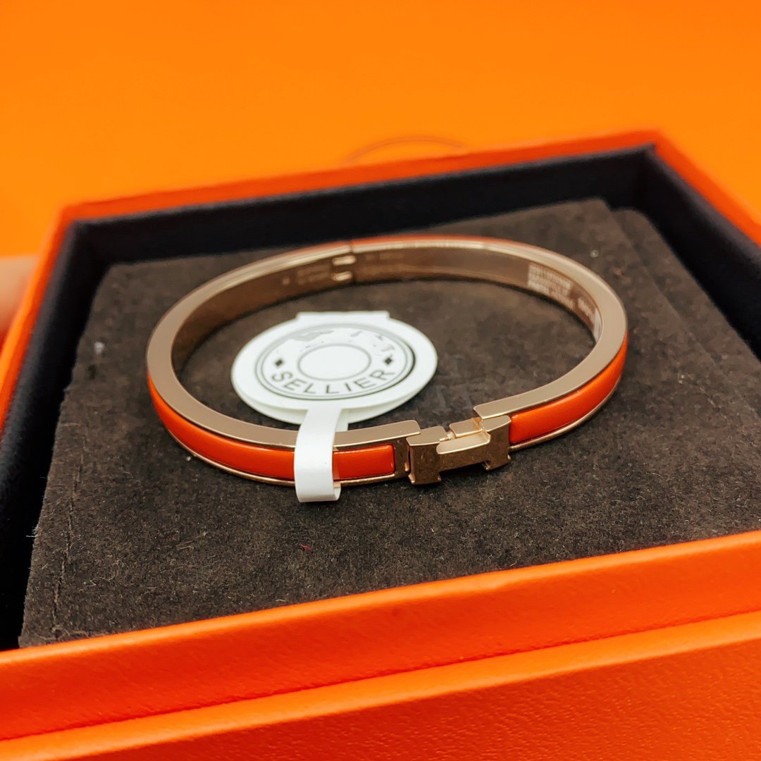 [Psychic Jewelrys]CLASSIC HM CLIC RED 8MM ENAMEL BRACELET