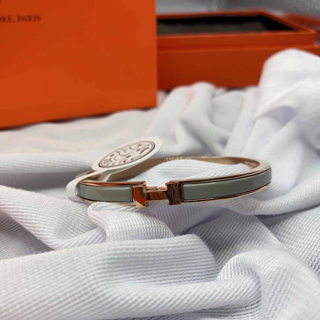 [Psychic Jewelrys]CLASSIC HM CLIC GREEN 8MM ENAMEL BRACELET
